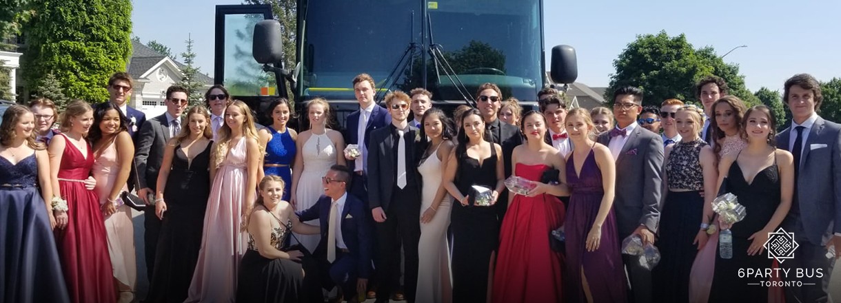 10 Reasons Why 6Party Bus Toronto Is The Best Prom Limo Service!